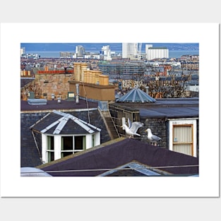 Edinburgh Rooftops Posters and Art